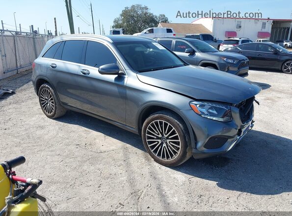 WDC0G4JB5JV061930 2018 MERCEDES-BENZ GLC 300 Серый Передняя правая четверть