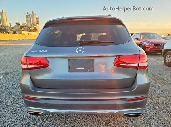WDC0G4JB6GF015168 2016 MERCEDES-BENZ GLC-CLASS Серый Вид сзади