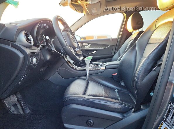 WDC0G4JB6GF015168 2016 MERCEDES-BENZ GLC-CLASS Серый Вид салона спереди
