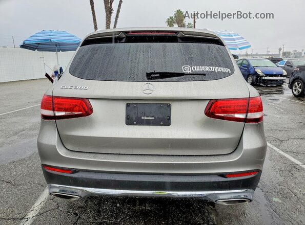 WDC0G4JB6KV144087 2019 MERCEDES-BENZ GLC-CLASS Gray Вид ззаду