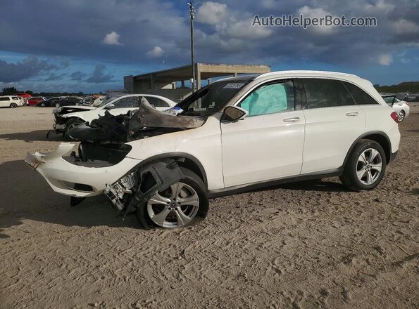 WDC0G4JB7JV061475 2018 MERCEDES-BENZ GLC-CLASS Белый Передняя левая четверть