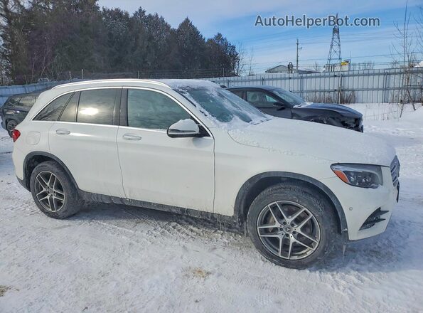WDC0G4KB0HF186708 2017 MERCEDES-BENZ GLC-CLASS Белый Передняя правая четверть