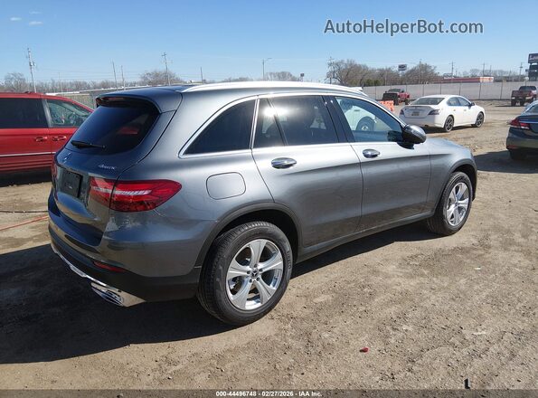 WDC0G4KB0JV015890 2018 MERCEDES-BENZ GLC 300 Серый Задняя правая четверть