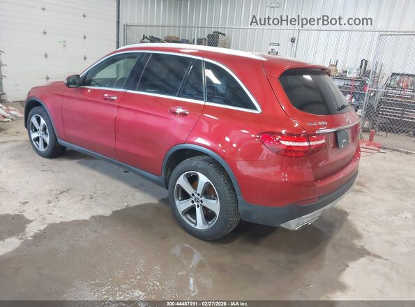 WDC0G4KB0JV092033 2018 MERCEDES-BENZ GLC 300 Красный Задняя левая четверть