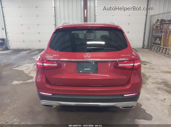 WDC0G4KB0JV092033 2018 MERCEDES-BENZ GLC 300 Красный 