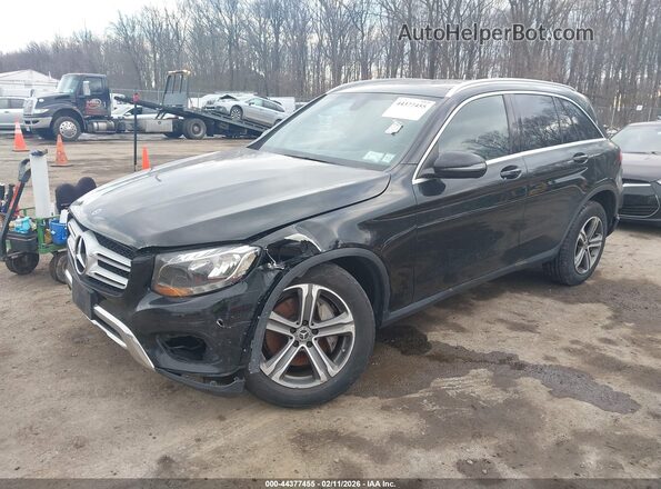 WDC0G4KB0KV168075 2019 MERCEDES-BENZ GLC 300 Черный Передняя левая четверть