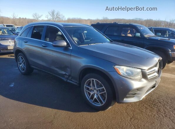WDC0G4KB1GF013794 2016 MERCEDES-BENZ GLC-CLASS Серый Передняя правая четверть