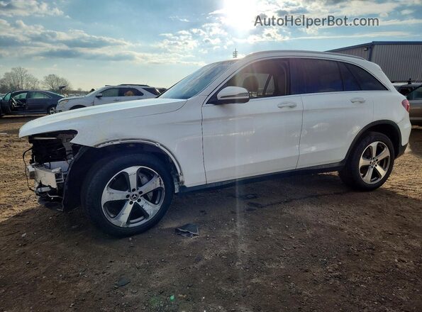 WDC0G4KB1JV102830 2018 MERCEDES-BENZ GLC-CLASS Белый Передняя левая четверть