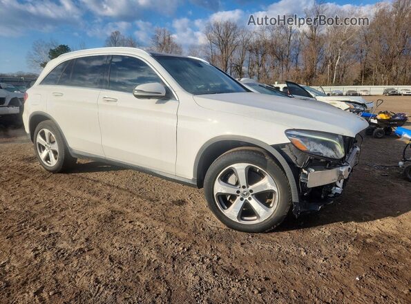 WDC0G4KB1JV102830 2018 MERCEDES-BENZ GLC-CLASS Белый Передняя правая четверть