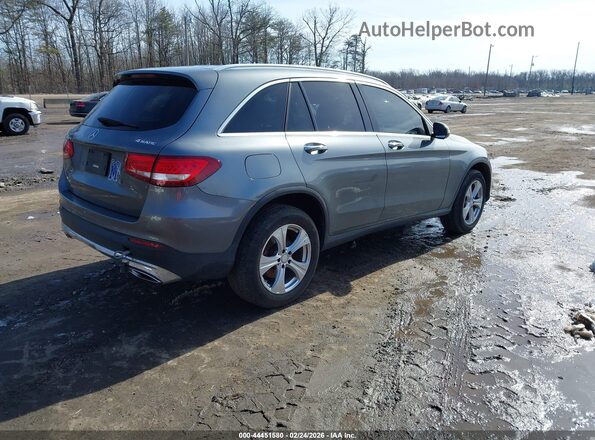 WDC0G4KB2GF016137 2016 MERCEDES-BENZ GLC 300 Silver Tył prawy