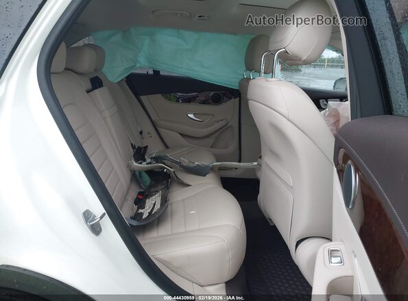 WDC0G4KB3JV019576 2018 MERCEDES-BENZ GLC 300 White Widok naklejki z numerem VIN