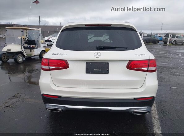 WDC0G4KB3JV019576 2018 MERCEDES-BENZ GLC 300 White 