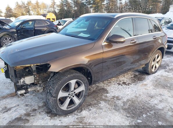 WDC0G4KB3JV079602 2018 MERCEDES-BENZ GLC 300 Brown Przód lewy