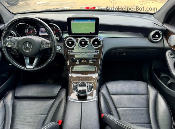 WDC0G4KB4HF133820 2017 MERCEDES-BENZ GLC-CLASS Black Rear interior view