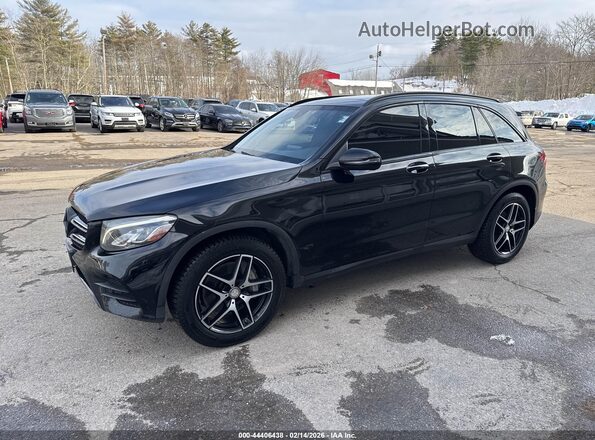 WDC0G4KB4HF133820 2017 MERCEDES-BENZ GLC 300 Черный Передняя левая четверть