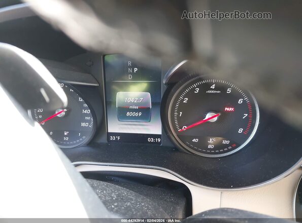 WDC0G4KB4HF143005 2017 MERCEDES-BENZ GLC 300 Белый Вид задних сидений