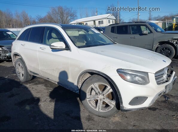 WDC0G4KB4HF143005 2017 MERCEDES-BENZ GLC 300 Белый Передняя правая четверть