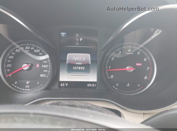 WDC0G4KB4KF482127 2019 MERCEDES-BENZ GLC 300 White უკანა სავარძლების ხედი