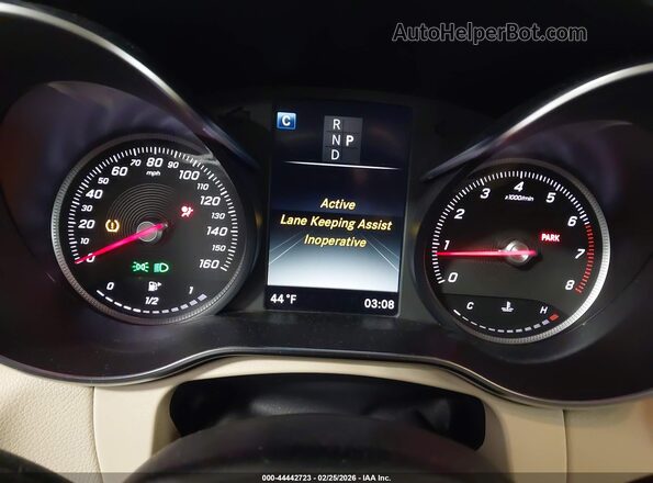 WDC0G4KB4KV186398 2019 MERCEDES-BENZ GLC 300 Серый Вид задних сидений