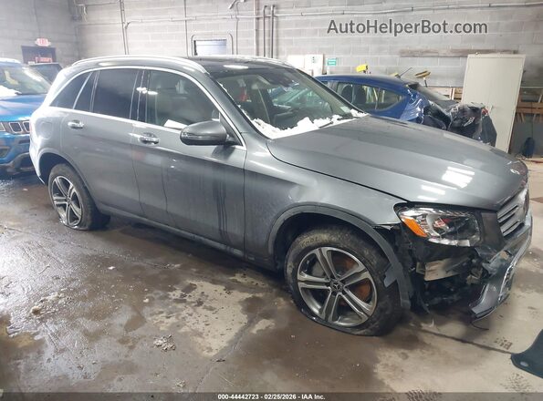 WDC0G4KB4KV186398 2019 MERCEDES-BENZ GLC 300 Серый Передняя правая четверть