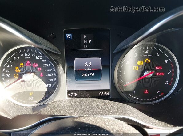 WDC0G4KB5K1001461 2019 MERCEDES-BENZ GLC 300 Черный Вид задних сидений