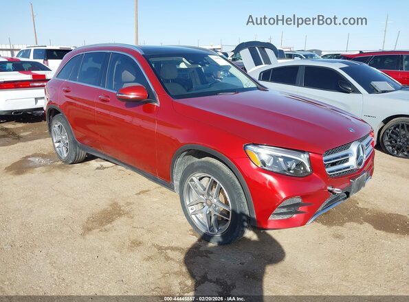 WDC0G4KB6GF043518 2016 MERCEDES-BENZ GLC 300 Красный Передняя правая четверть
