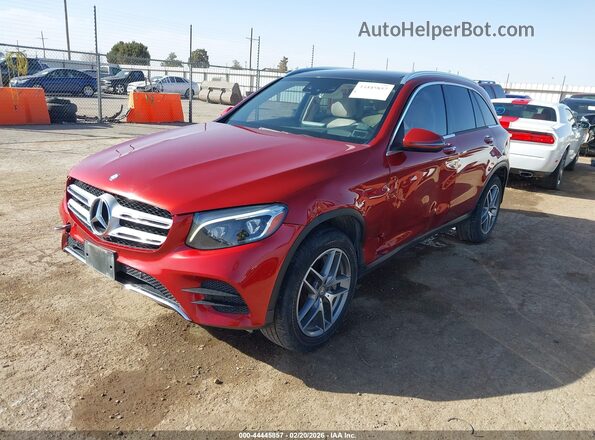 WDC0G4KB6GF043518 2016 MERCEDES-BENZ GLC 300 Красный Передняя левая четверть