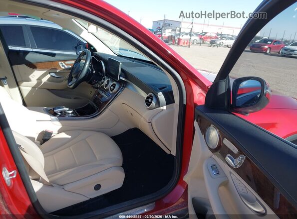 WDC0G4KB6GF043518 2016 MERCEDES-BENZ GLC 300 Красный Вид салона спереди