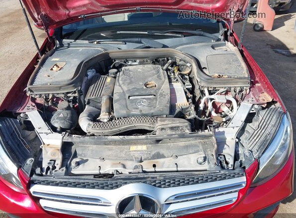 WDC0G4KB6GF043518 2016 MERCEDES-BENZ GLC 300 Красный Вид сзади