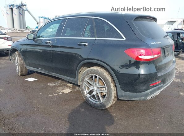 WDC0G4KB8GF076150 2016 MERCEDES-BENZ GLC 300 Черный Задняя левая четверть