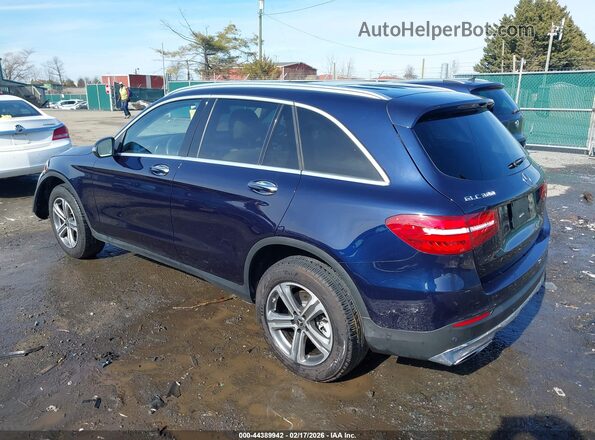 WDC0G4KB9JV053389 2018 MERCEDES-BENZ GLC 300 Синий Задняя левая четверть