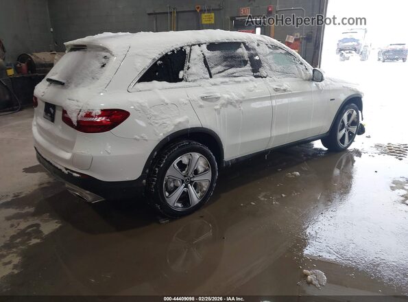 WDC0G5EB6KF569996 2019 MERCEDES-BENZ GLC 350E White Задня права чверть