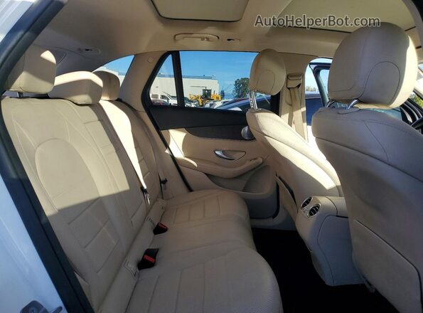 WDC0G5EB8KF601301 2019 MERCEDES-BENZ GLC-CLASS White Widok tylnych siedzeń