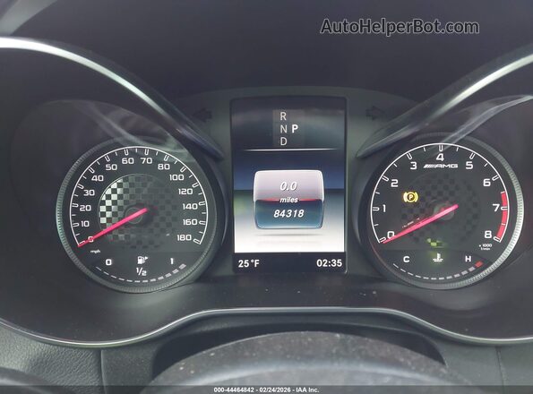 WDC0G6EB1KF518105 2019 MERCEDES-BENZ AMG GLC 43 Серый Вид задних сидений