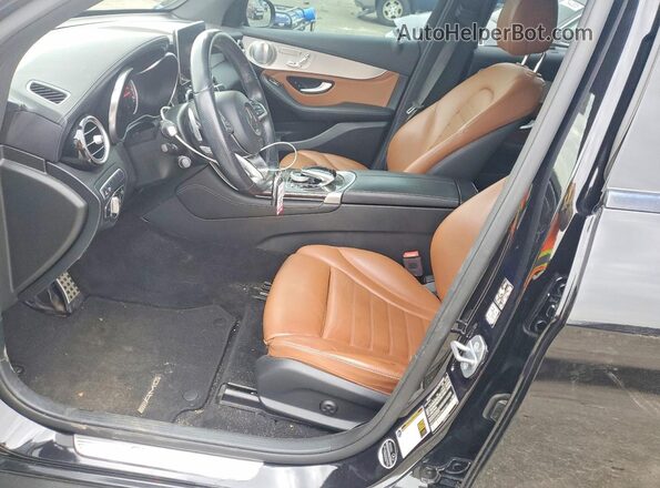 WDC0G6EB2KF585182 2019 MERCEDES-BENZ GLC-CLASS Black Front interior view