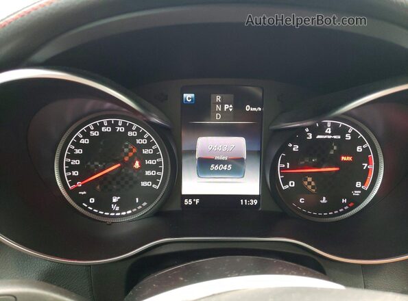 WDC0G6EB5JF383578 2018 MERCEDES-BENZ GLC-CLASS Белый Вид щитка приборов