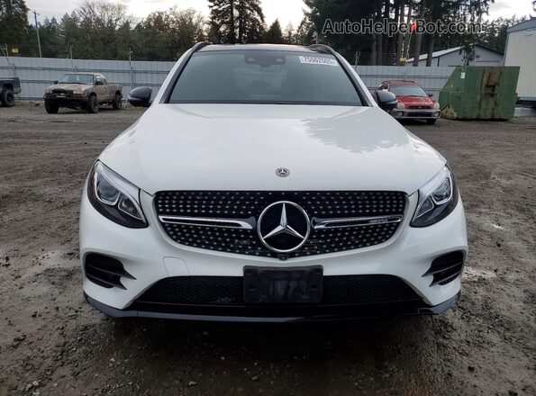 WDC0G6EB5JF383578 2018 MERCEDES-BENZ GLC-CLASS Белый Вид спереди