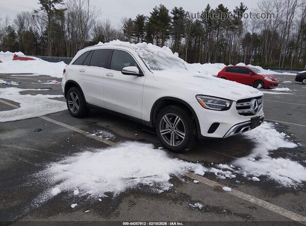 WDC0G8EB1LF734761 2020 MERCEDES-BENZ GLC 300 Белый Передняя правая четверть