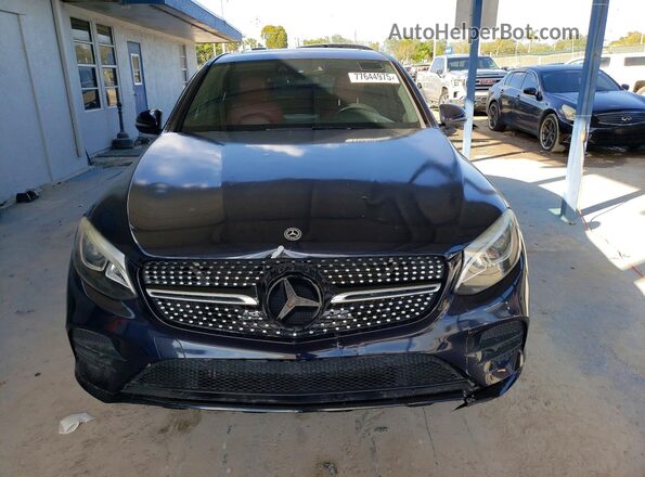 WDC0J4KB0JF345623 2018 MERCEDES-BENZ GLC-CLASS Синий Вид сзади