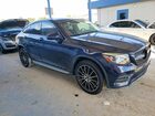 2018 Mercedes-benz Glc Coupe 300 4matic Синий vin: WDC0J4KB0JF345623