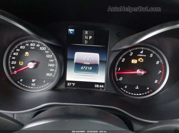 WDC0J4KB0JF470637 2018 MERCEDES-BENZ GLC 300 COUPE Белый Вид задних сидений