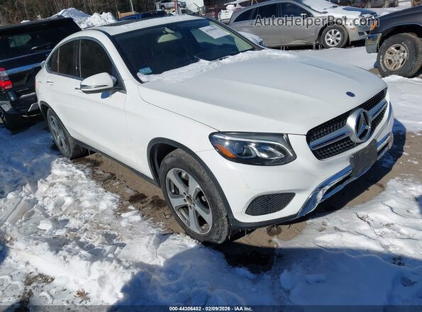 WDC0J4KB5JF385969 2018 MERCEDES-BENZ GLC 300 COUPE Белый Передняя правая четверть