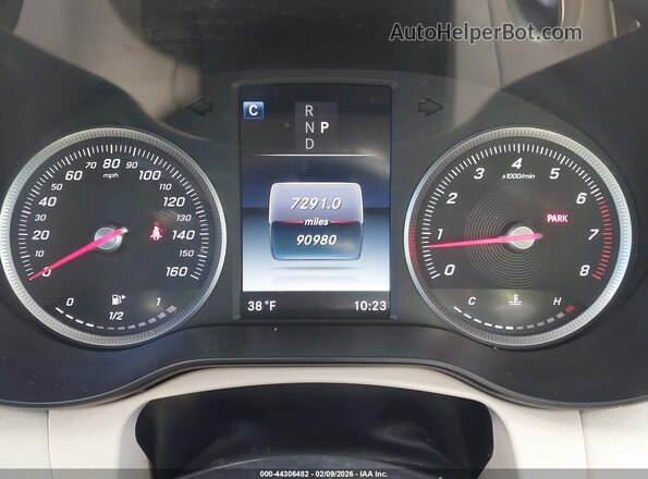 WDC0J4KB5JF385969 2018 MERCEDES-BENZ GLC 300 COUPE Белый Вид задних сидений