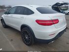 2017 Mercedes-benz Glc 300 Coupe 4matic Белый vin: WDC0J4KB9HF244932