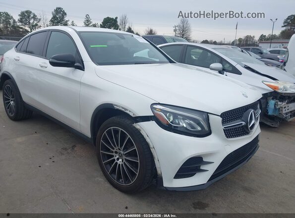 WDC0J4KB9HF244932 2017 MERCEDES-BENZ GLC 300 COUPE Белый Передняя правая четверть