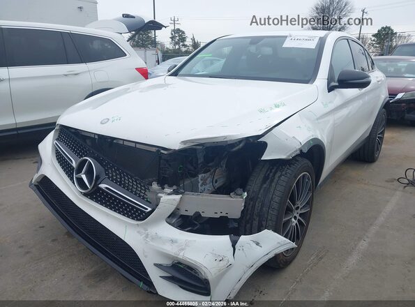 WDC0J4KB9HF244932 2017 MERCEDES-BENZ GLC 300 COUPE Белый Передняя левая четверть