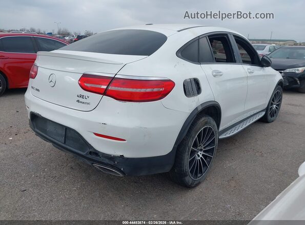 WDC0J4KB9JF321921 2018 MERCEDES-BENZ GLC 300 COUPE Белый Задняя правая четверть