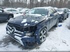 2019 Mercedes-benz Glc 300 Coupe 4matic Синий vin: WDC0J4KB9KF581754