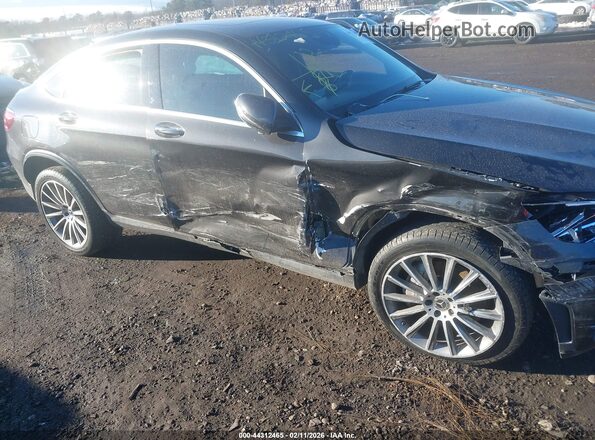 WDC0J8EB0LF675056 2020 MERCEDES-BENZ GLC 300 COUPE Black Front view