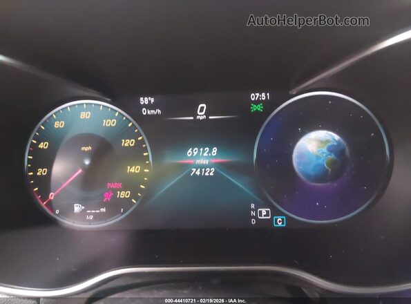 WDC0J8EB2LF708896 2020 MERCEDES-BENZ GLC 300 COUPE Белый Вид задних сидений